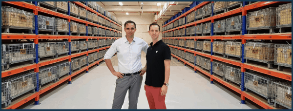Gregor Gregersen and Mikkel Thorup at Silver Bullion Vault