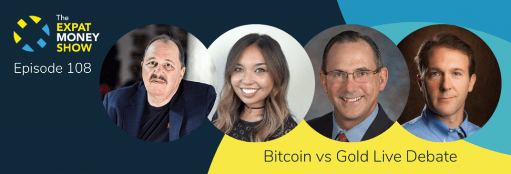Mikkel Thorup hosts a live debate on Bitcoin vs Gold in Las Vegas on The Expat Money Show