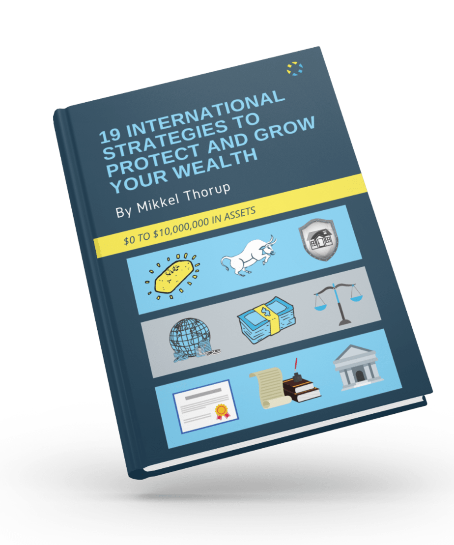 3D Cover Design- 19 International Strategies To Protect And Grow Your Wealth By Mikkel Thorup