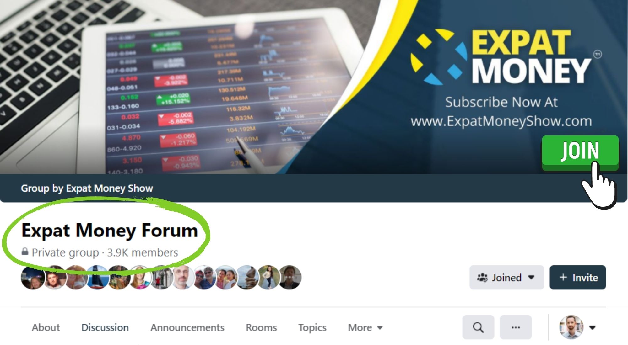 Join The Conversation at ExpatMoneyFroum.com